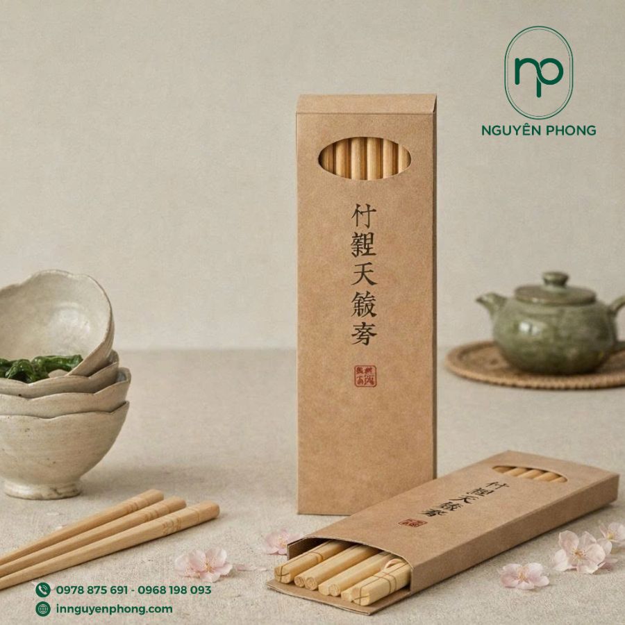 Mẫu bao đũa cho nhà hàng 